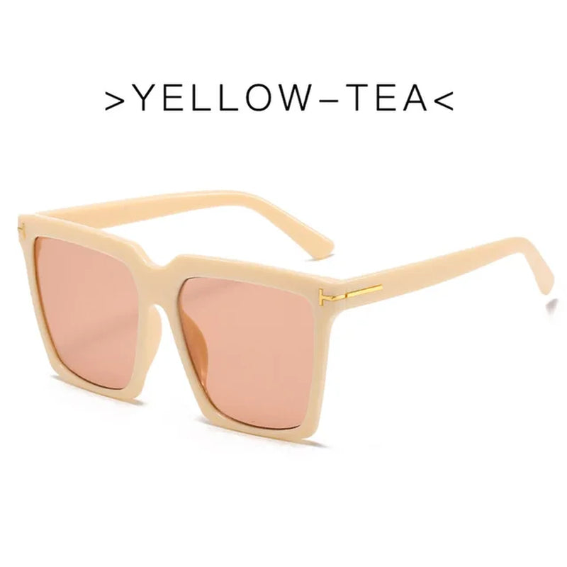 Fashion Square Sunglasses Designer Luxury Women'S Cat Eye Sunglasses Classic Retro Glasses UV400